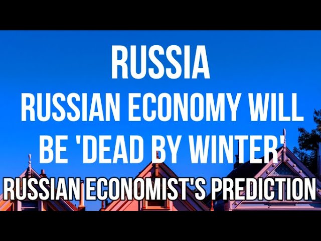 RUSSIAN Economy Will DIE BY WINTER Due to Mobilization According to Prominent Russian Economist