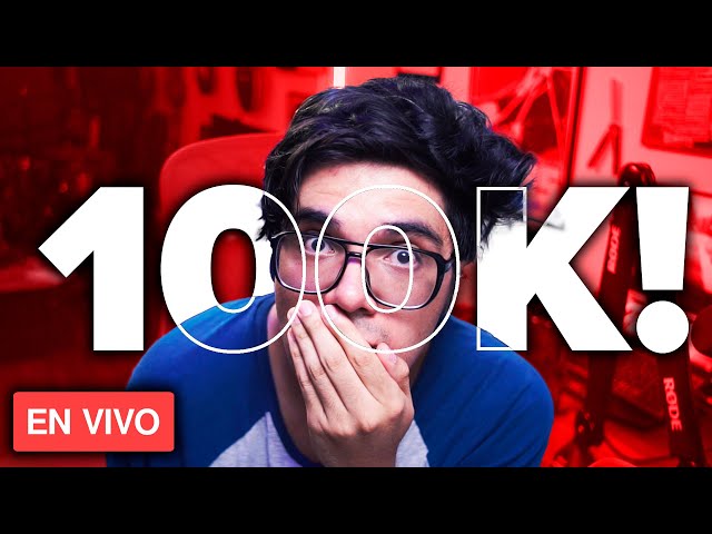 🔴LLEGANDO A 100K EN VIVO! | CIEN MIL GRACIAS!