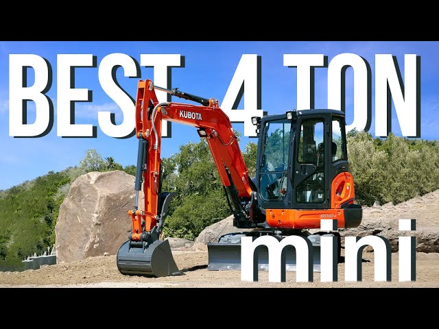 Best 4 Ton Mini Excavator in 2022