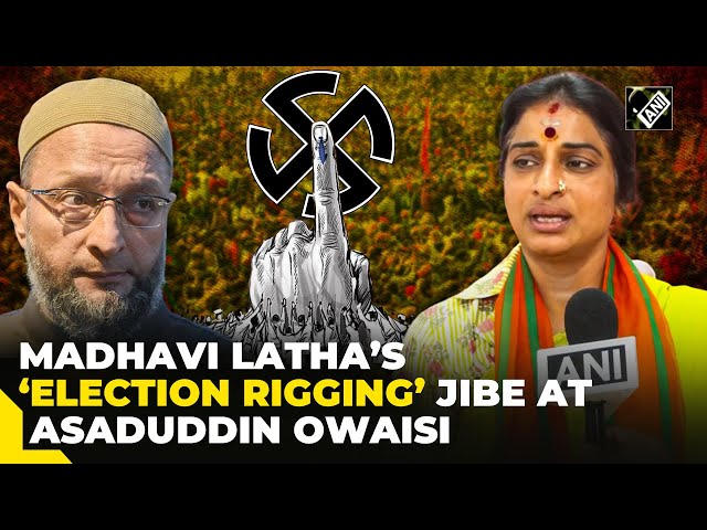 Madhavi Latha’s political jibe at Owaisi, says “He’s aware of election rigging for last 40 years”