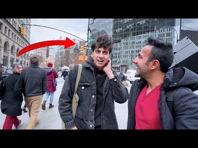 Meeting Legendary Indian Student in New York! Ft. @aabirvyas ​⁠