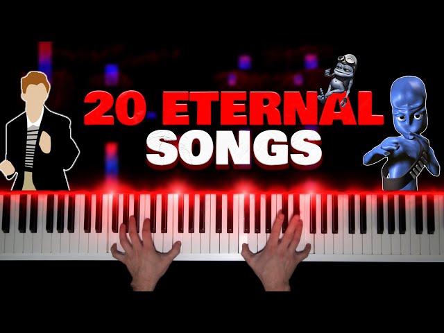 20 ETERNAL SONGS ON PIANO 🎹 (80s - 2000s)
