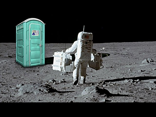Is There Poop on the Moon? ft. Smarter Every Day