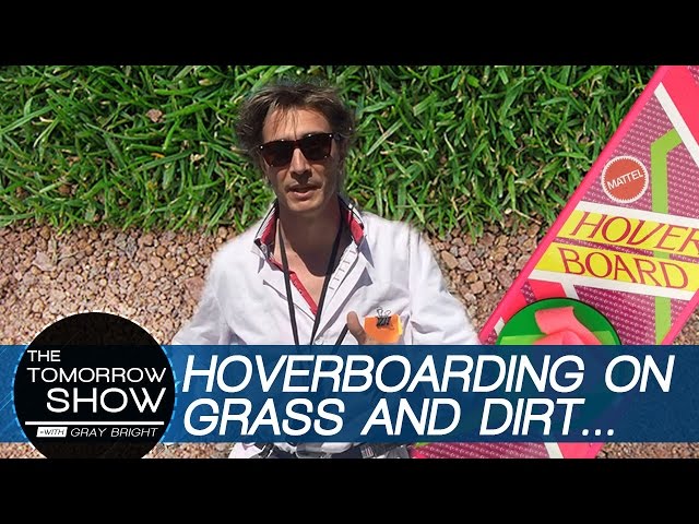 Hoverboarding over GRASS and DIRT