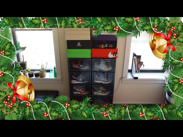 These Drop Sides Sneaker Display Boxes are Perfect for Christmas! | Kighka Review