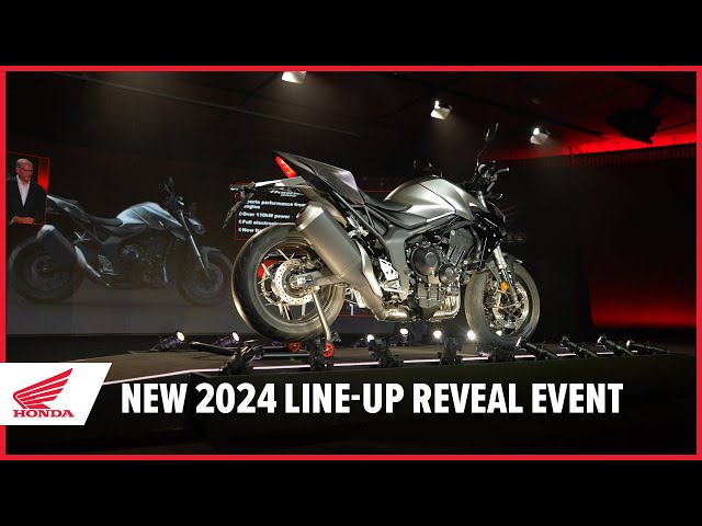 New 2024 line-up reveal event | EICMA, Milan, November 2023 | Honda