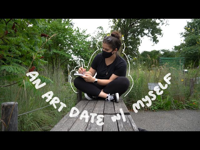 studio vlog 002 | a day trip in nyc to park slope + brooklyn botanic garden