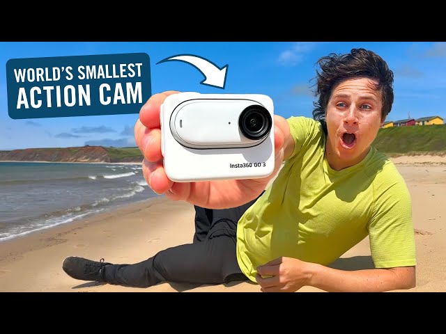 Taking the NEW Insta360 GO3 on VACATION!