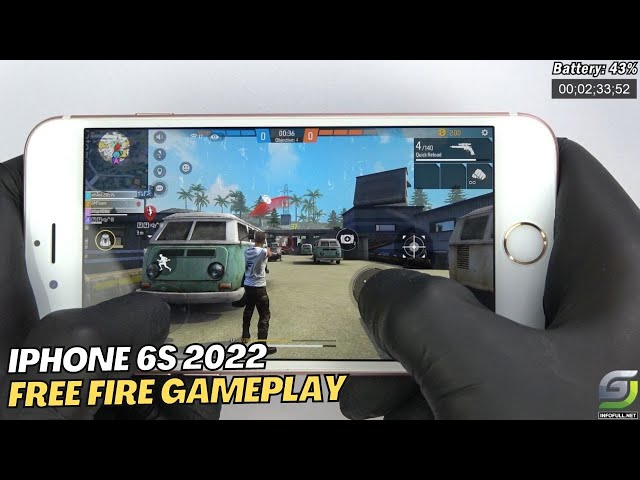 iPhone 6s test game Free Fire 2022