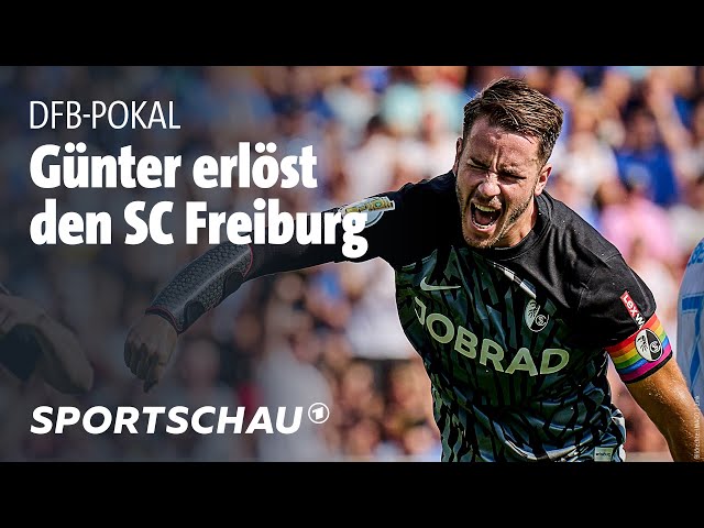 SV Oberachern – SC Freiburg Highlights DFB-Pokal, 1. Runde | Sportschau