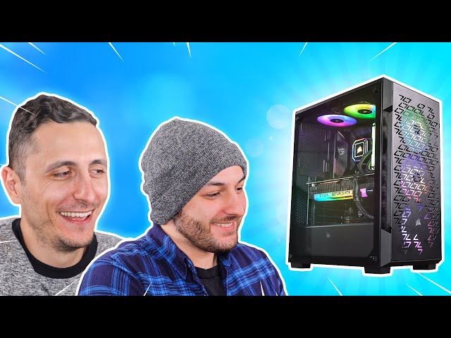 I surprised him with his 1st gaming PC!