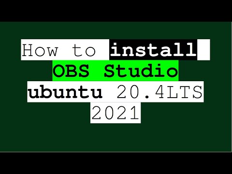 OBS studio Installation and Audio configuration for beginners