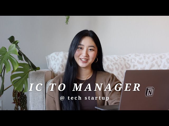 IC to Manager working at a startup