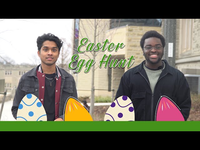 Easter Special: Egg Hunt across Campus