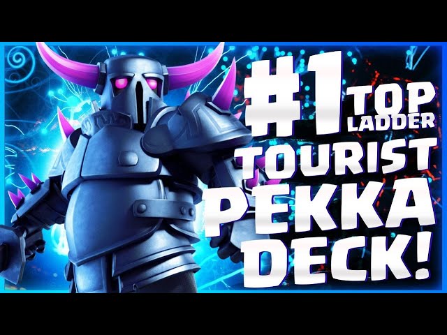 Tourist Finished #1 In The World With Pekka Bridge Spam!🤯🤯 - Clash Royale