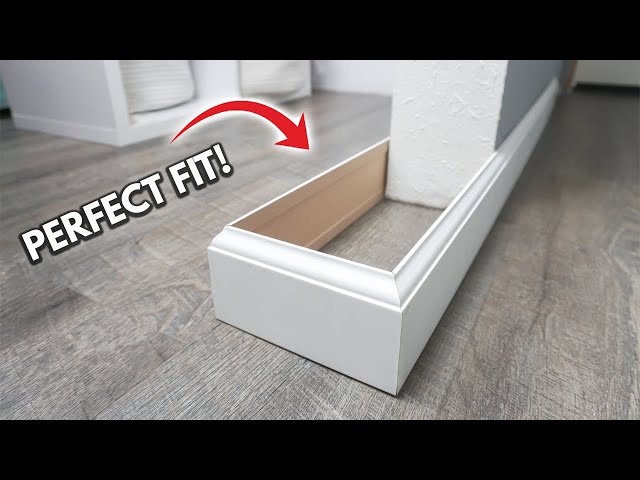 How To Install Baseboard Corners Like A Pro As A Beginner! DIY Tips And Tricks