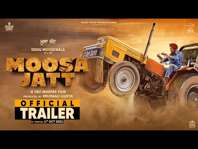 MOOSA JATT (Official Trailer) Sidhu Moose Wala | Sweetaj Brar | Tru Makers | Releasing 1st October