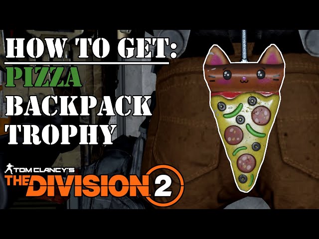 NSA Security Alert - Backpack Trophy (Classified Assignment) | The Division 2