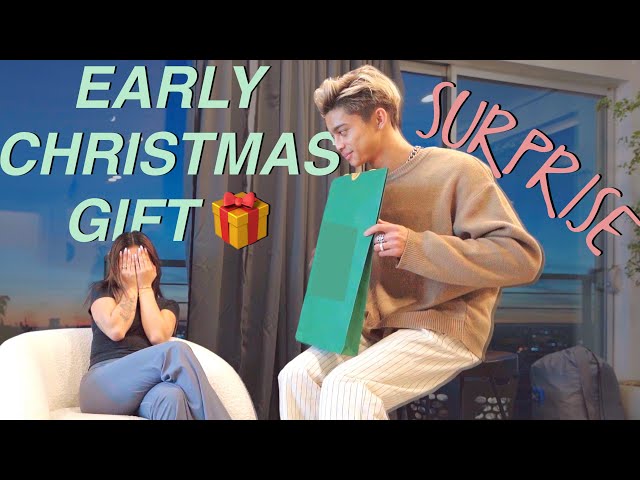 HE SURPRISED ME WITH MY XMAS GIFT EARLY 🥹🎄| VLOGMAS DAY 18