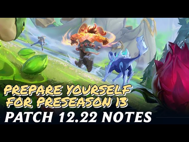 PRESEASON 13 PATCH NOTES | New Items New Mechanics Jungle Pets and more