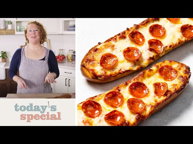 Turn Bread Into Dinner with French Bread Pizza and Panzanella | Today's Special