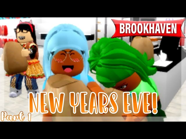 Preparing for our NEW YEAR'S EVE PARTY! (Roblox Brookhaven RP) Part 1 (1/2)