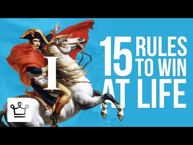 15 Rules To Win At Life (Part 1)