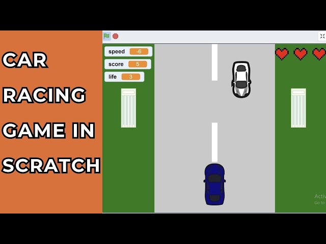 LECTURE 17 | CAR RACING GAME | SCRATCH 3.0 | PASHA ICT AWARD 2021 WINNING PROJECT
