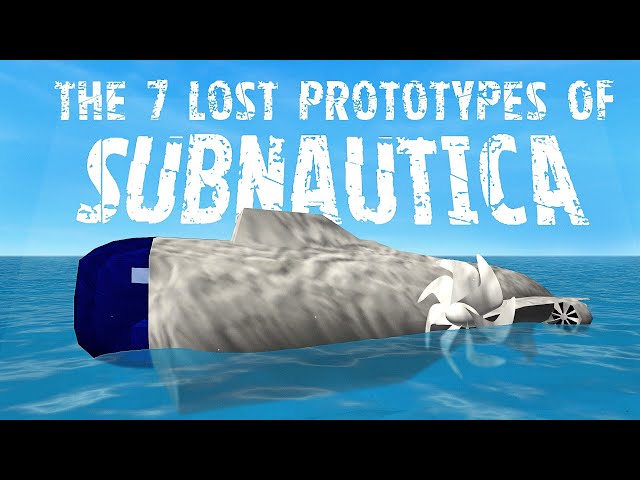 I Played 7 "LOST MEDIA" Subnautica Prototypes You CAN'T ACCESS Anymore