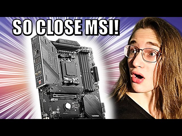 It's ALMOST Perfect, BUT... MSI MAG B650 Tomahawk WiFi