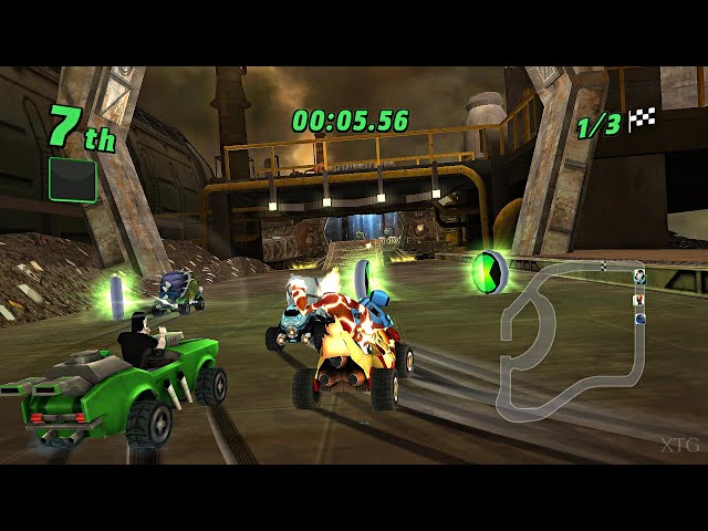 Ben 10: Galactic Racing Wii Gameplay HD (Dolphin)