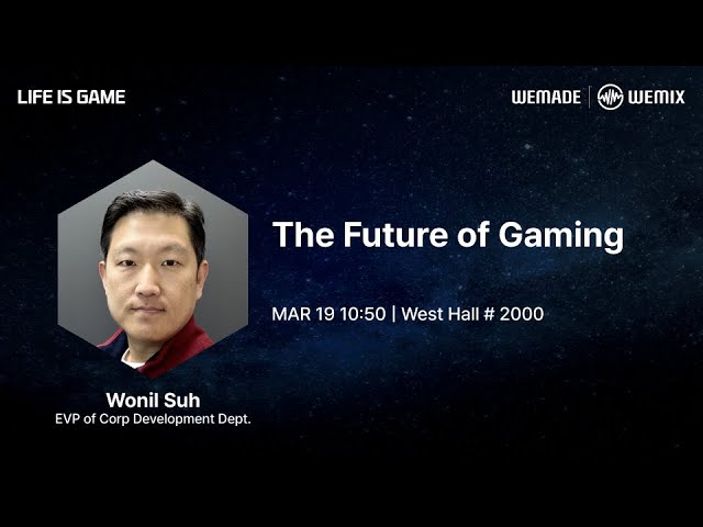 [GDC 2024] The Future of Gaming