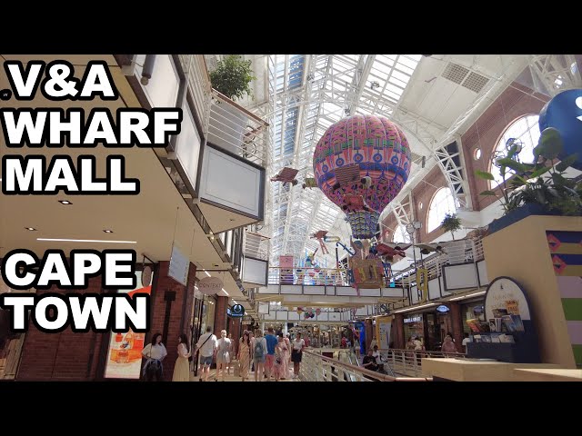 CAPE TOWN: Beautiful V&A Waterfront Shopping Centre 🛍️ (South Africa)