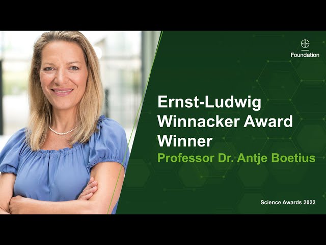 Ernst-Ludwig Winnacker Award 2022 - Professor Dr. Antje Boetius I Bayer Foundation