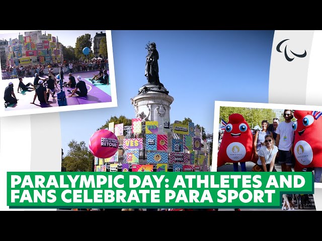 💫🇨🇵 Paralympic Day: Athletes and Fans Celebrate Para Sport in Paris | Paralympic Games