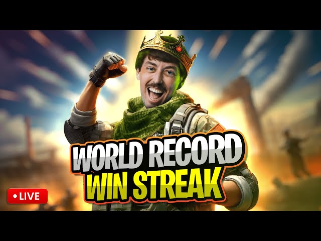 WIN STREAK WORLD RECORD ATTEMPT