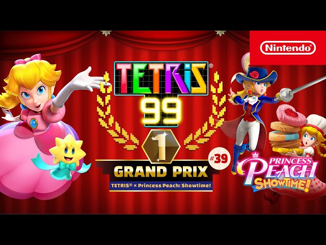 TETRIS 99 x Princess Peach: Showtime! – Un grand prix théâtral !
