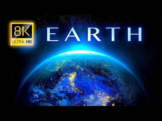EARTH in 8K ULTRA HD - Tour Through the Planet Earth - Best Places and Animals Relaxing Music 8K TV