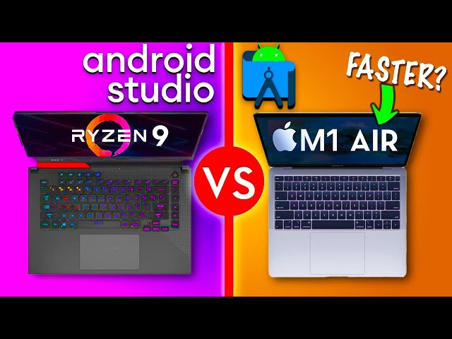 Ryzen 9 vs M1 Mac | Android Studio build