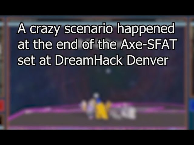 TAS Recreation: Last Stock of Axe vs. SFAT at Dreamhack Denver 2017