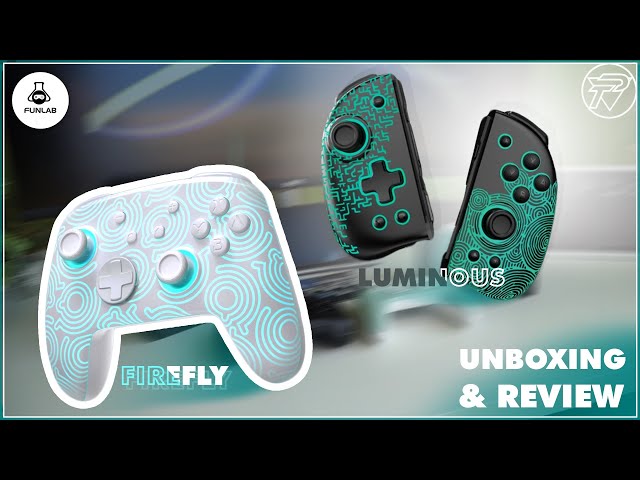 FUNLAB Luminous and Firefly Controllers Unboxing & Review