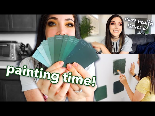 Painting our new bedroom! And dealing with more health issues :( || Kelli Marissa Vlogs