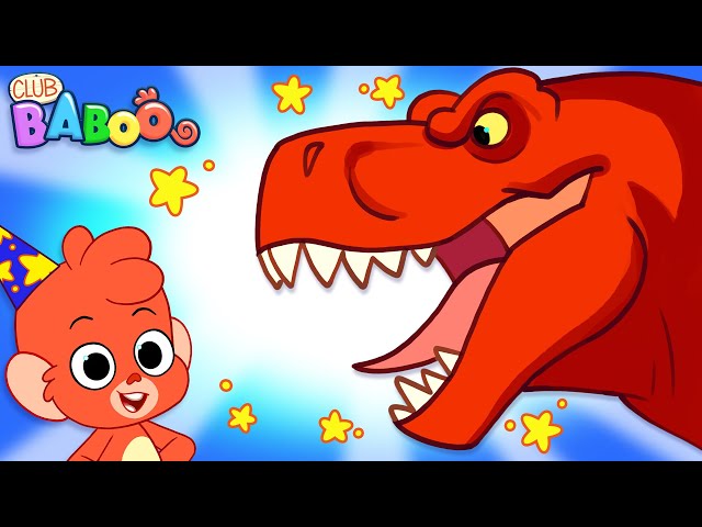 Club Baboo | Dinosaurs for Kids | T-Rex Triceratops Oviraptor Dinosaur Cartoon video