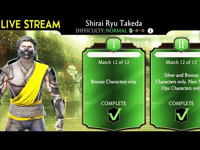 MK Mobile Live Stream. RELIC HUNT Gameplay. Shirai Ryu Takeda Challenge. Lucky Pack Opening!