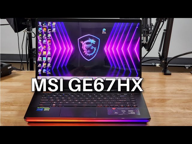 MSI GE67HX - 12800HX + 3070Ti  + 240Hz OLED FIRST  LOOK - LIVE!!