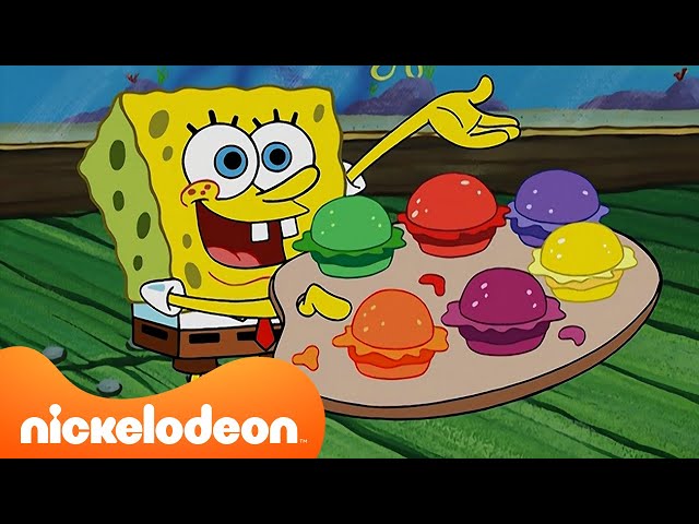 Spongebob | Momen-Momen Krabby Patty Paling Ikonis | Nickelodeon Bahasa