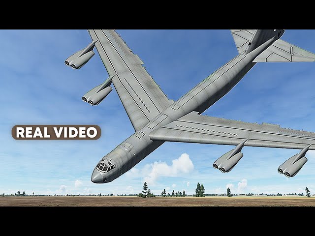 Air Force B-52 Crashes Just Before Landing in Washington | Loose Cannon (With Real Video)