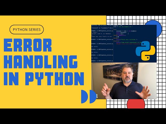 How to Handle Errors in Python-Exception Handling in Python