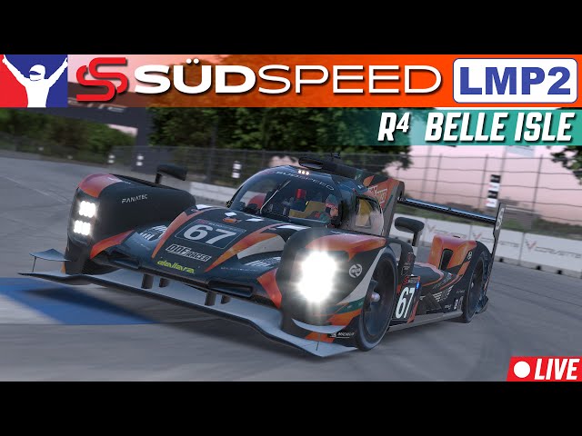 No Room For Mistakes! (iRacing Südspeed Sportscar Series R4/7 - LMP2 @ Belle Isle)