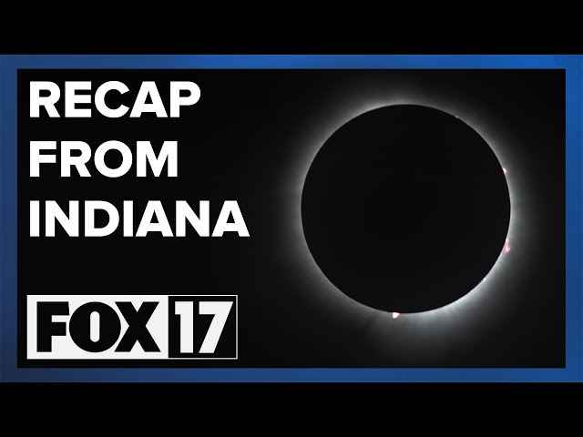 Solar eclipse recap: Totality in Indianapolis